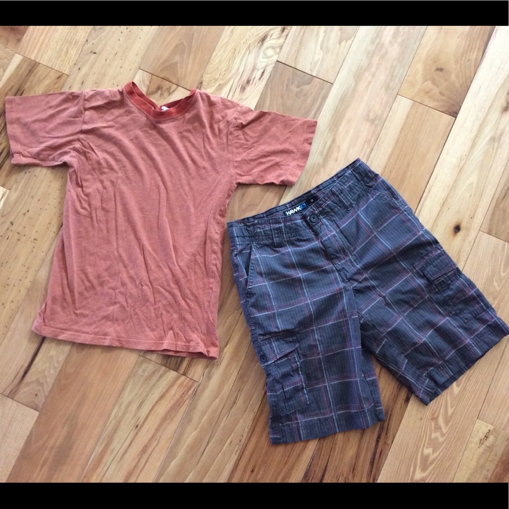 2 piece short & t-shirt set